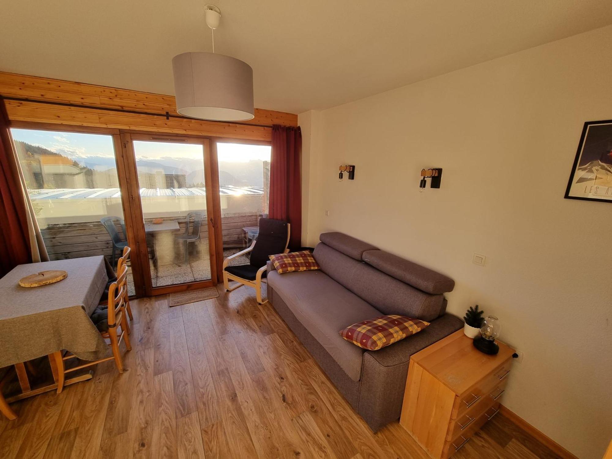 Appartement 4 Personnes 32M2 Au Pied Des Pistes- Wifi- Balcon Sud- Chamrousse 1650 ภายนอก รูปภาพ